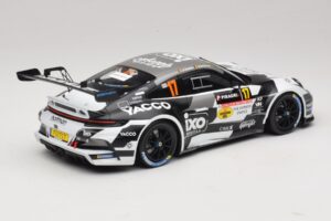 Porsche 911 992 Rally GT #17 C. De Cecco / J. Humblet Rallye de Wallonie 2025 IXO 1:18 18RMC255 Metal — zdjęcie 2 z 6