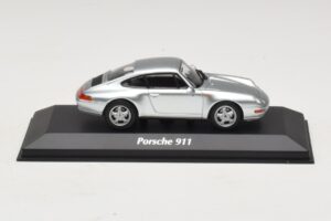 Porsche 911 993 Srebrny Maxichamps 1:43 940063001 Metal