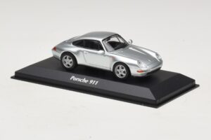 Porsche 911 993 Srebrny Maxichamps 1:43 940063001 Metal — zdjęcie 3 z 5