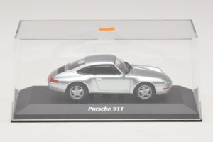 Porsche 911 993 Srebrny Maxichamps 1:43 940063001 Metal — zdjęcie 4 z 5