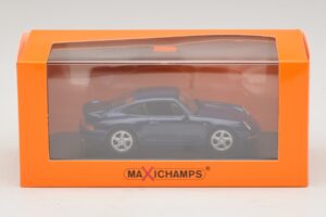 Porsche 911 993 Turbo Blue Metallic Maxichamps 1:43 940069201 Metal — zdjęcie 4 z 5