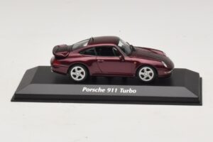 Porsche 911 993 Turbo Czerwony Metalik Maxichamps 1:43 940069200 Metal