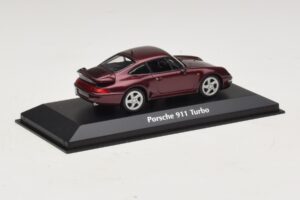 Porsche 911 993 Turbo Czerwony Metalik Maxichamps 1:43 940069200 Metal — zdjęcie 2 z 5