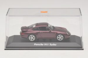 Porsche 911 993 Turbo Czerwony Metalik Maxichamps 1:43 940069200 Metal — zdjęcie 4 z 5
