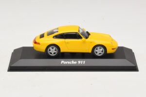 Porsche 911 993 Żółty Maxichamps 1:43 940063000 Metal