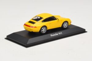 Porsche 911 993 Żółty Maxichamps 1:43 940063000 Metal — zdjęcie 2 z 5