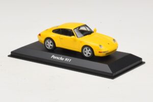 Porsche 911 993 Żółty Maxichamps 1:43 940063000 Metal — zdjęcie 3 z 5