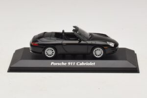 Porsche 911 996 Kabriolet Czarny Metalik Maxichamps 1:43 940061030 Metal