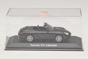 Porsche 911 996 Kabriolet Czarny Metalik Maxichamps 1:43 940061030 Metal — zdjęcie 4 z 5