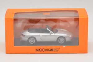 Porsche 911 996 Kabriolet Srebrny Maxichamps 1:43 940061031 Metal — zdjęcie 5 z 5