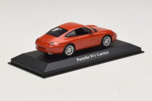 Porsche 911 996 Carrera Orange Metallic Maxichamps 1:43 940061021 Metal — zdjęcie 2 z 5