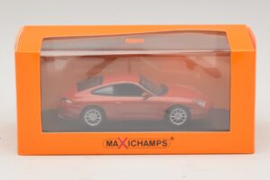 Porsche 911 996 Carrera Orange Metallic Maxichamps 1:43 940061021 Metal — zdjęcie 5 z 5