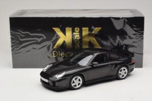 Porsche 911 996 GT2 Czarny Metalik KK-Scale 1:18 KKDC181453 Metal — zdjęcie 6 z 6