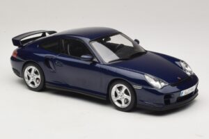 Porsche 911 996 GT2 Ciemnoniebieski Metalik KK-Scale 1:18 KKDC181452 Metal — zdjęcie 4 z 6