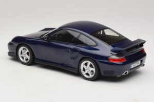 Porsche 911 996 GT2 Ciemnoniebieski Metalik KK-Scale 1:18 KKDC181452 Metal — zdjęcie 5 z 6