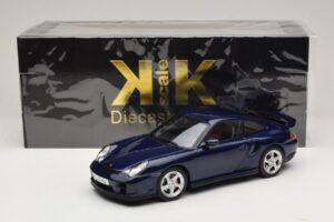 Porsche 911 996 GT2 Ciemnoniebieski Metalik KK-Scale 1:18 KKDC181452 Metal — zdjęcie 6 z 6