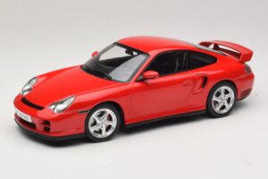 Porsche 911 996 GT2 Czerwony KK-Scale 1:18 KKDC181454 Metal
