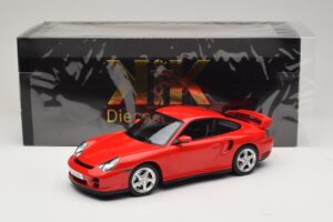 Porsche 911 996 GT2 Czerwony KK-Scale 1:18 KKDC181454 Metal — zdjęcie 6 z 6