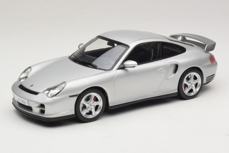 Porsche 911 996 GT2 Srebrny KK-Scale 1:18 KKDC181451 Metal