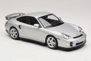 Porsche 911 996 GT2 Srebrny KK-Scale 1:18 KKDC181451 Metal — zdjęcie 4 z 6