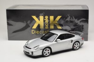 Porsche 911 996 GT2 Srebrny KK-Scale 1:18 KKDC181451 Metal — zdjęcie 6 z 6
