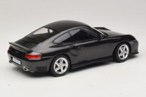 Porsche 911 996 Turbo Czarny Metalik KK-Scale 1:18 KKDC181472 Metal — zdjęcie 2 z 6