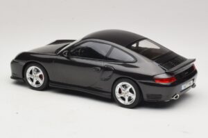 Porsche 911 996 Turbo Czarny Metalik KK-Scale 1:18 KKDC181472 Metal — zdjęcie 5 z 6