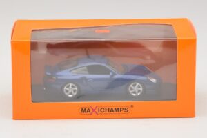 Porsche 911 996 Turbo Blue Metallic Maxichamps 1:43 940069301 Metal — zdjęcie 5 z 5