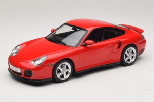 Porsche 911 996 Turbo Czerwony KK-Scale 1:18 KKDC181474 Metal