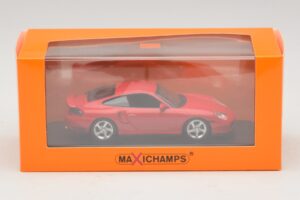 Porsche 911 996 Turbo Czerwony Maxichamps 1:43 940069300 Metal — zdjęcie 5 z 5