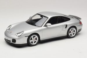 Porsche 911 996 Turbo Srebrny KK-Scale 1:18 KKDC181471 Metal