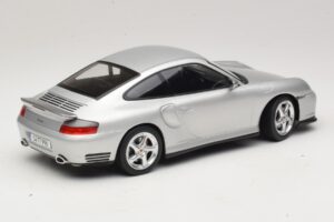 Porsche 911 996 Turbo Srebrny KK-Scale 1:18 KKDC181471 Metal — zdjęcie 2 z 6
