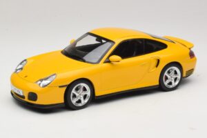 Porsche 911 996 Turbo Żółty KK-Scale 1:18 KKDC181473 Metal