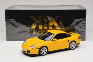 Porsche 911 996 Turbo Żółty KK-Scale 1:18 KKDC181473 Metal — zdjęcie 6 z 6