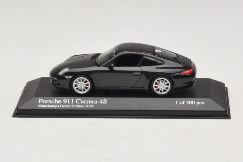 Porsche 911 997 Carrera 4S Szary Metalik Minichamps 1:43 Porsche 911 997 Carrera 4S Szary Metalik Minichamps 1:43 403066430 Metal