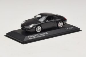 Porsche 911 997 Carrera 4S Szary Metalik Minichamps 1:43 403066430 Metal — zdjęcie 2 z 5