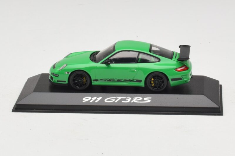 Porsche 911 997 GT3 RS Zielony Minichamps 1:43 403066011 Metal