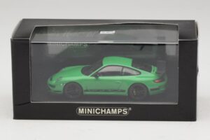 Porsche 911 997 GT3 RS Zielony Minichamps 1:43 403066011 Metal — zdjęcie 5 z 5
