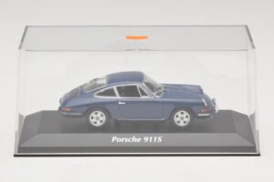 Porsche 911S Niebieski Maxichamps 1:43 940067121 Metal — zdjęcie 4 z 5