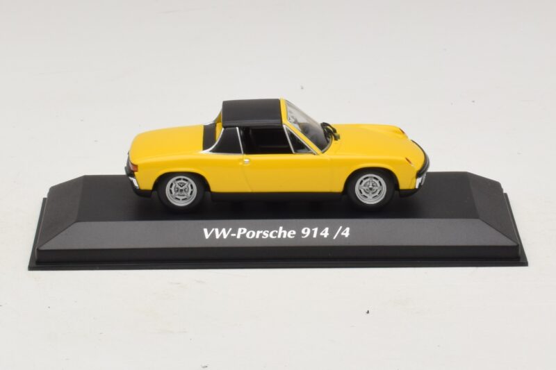 Porsche 914/4 Żółty Maxichamps 1:43 Porsche 914/4 Żółty Maxichamps 1:43 940065661 Metal