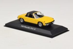 Porsche 914/4 Żółty Maxichamps 1:43 940065661 Metal — zdjęcie 3 z 5