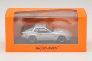 Porsche 924 GT Srebrny Maxichamps 1:43 940066122 Metal — zdjęcie 5 z 5