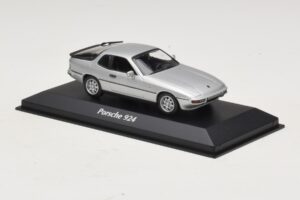 Porsche 924 Srebrny Maxichamps 1:43 940062120 Metal — zdjęcie 3 z 5