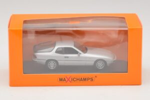 Porsche 924 Srebrny Maxichamps 1:43 940062120 Metal — zdjęcie 5 z 5