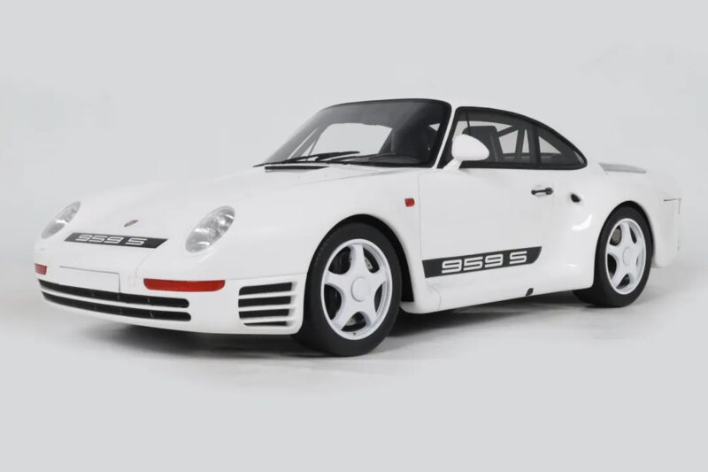 Porsche 959 Sport Grand Prix White GT Spirit 1:12 Porsche 959 Sport Grand Prix White GT Spirit 1:12 GT1006 Żywica