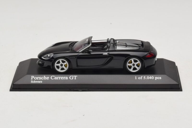 Porsche Carrera GT Czarny Minichamps 1:43 430060230 Metal