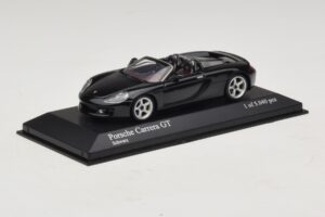 Porsche Carrera GT Czarny Minichamps 1:43 430060230 Metal — zdjęcie 2 z 5