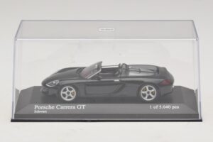 Porsche Carrera GT Czarny Minichamps 1:43 430060230 Metal — zdjęcie 4 z 5