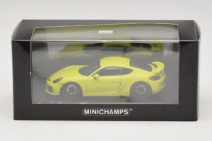 Porsche Cayman GT4 981 Zielony Minichamps 1:43 410066122 Metal — zdjęcie 5 z 5