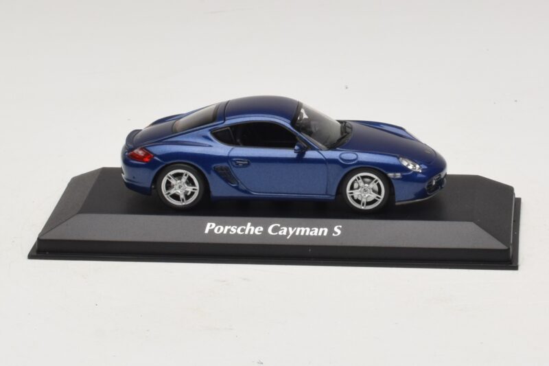Porsche Cayman S 987 Niebieski Metalik Maxichamps 1:43 940065621 Metal
